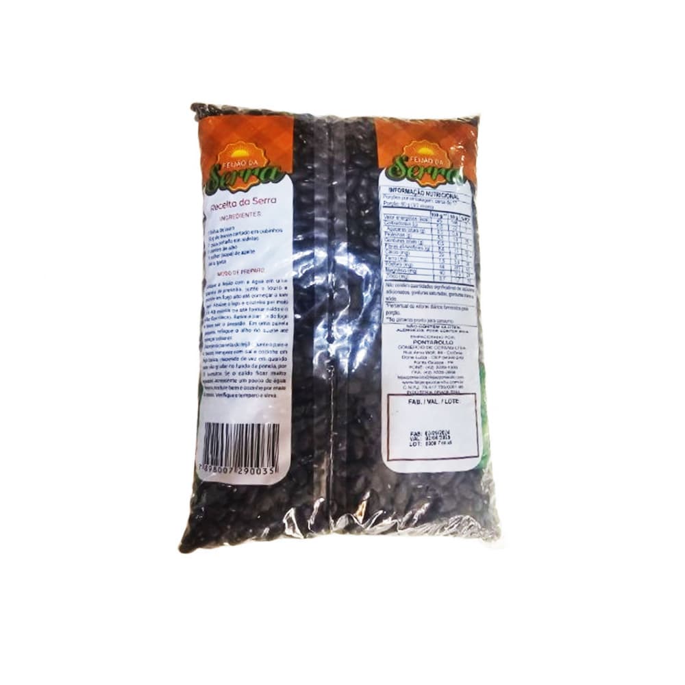 Frijoles negros Serra (2 x 1 kg / 2.2 lb) - Miniatura 2