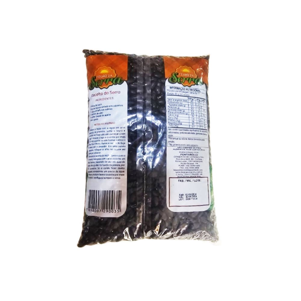 Frijoles negros Serra (4 x 1 kg / 2.2 lb) - Miniatura 2