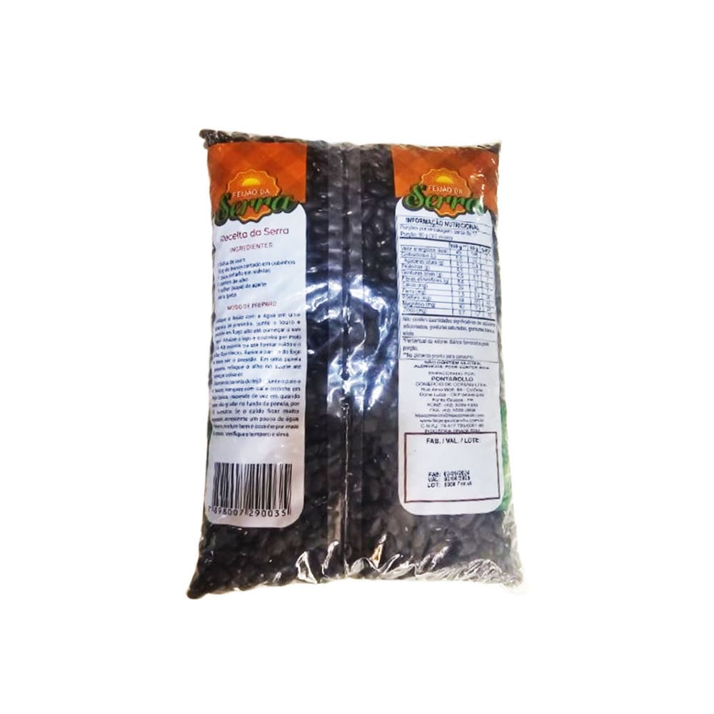 Frijoles negros Serra (10 x 1 kg / 2.2 lb) - Miniatura 2