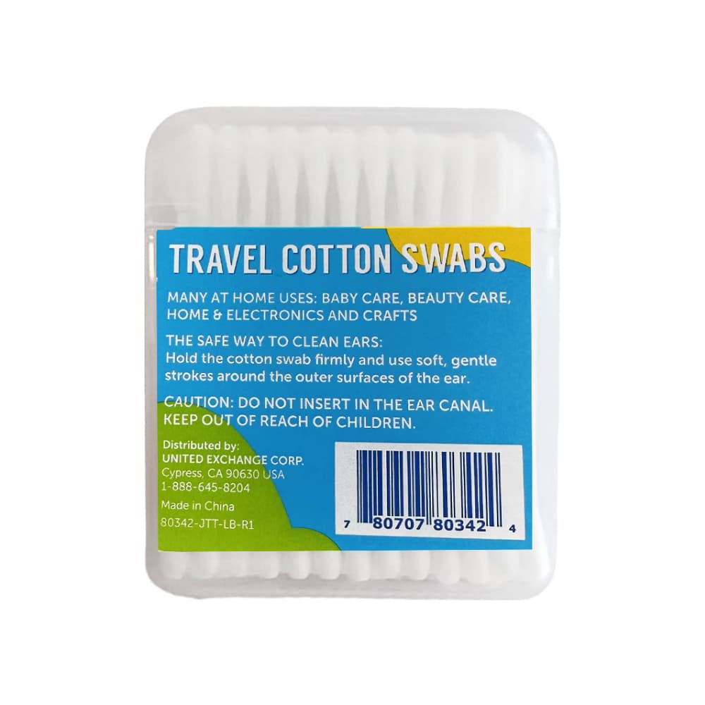 Hisopos de algodón para viaje Coralite (50 U) - Miniatura 2