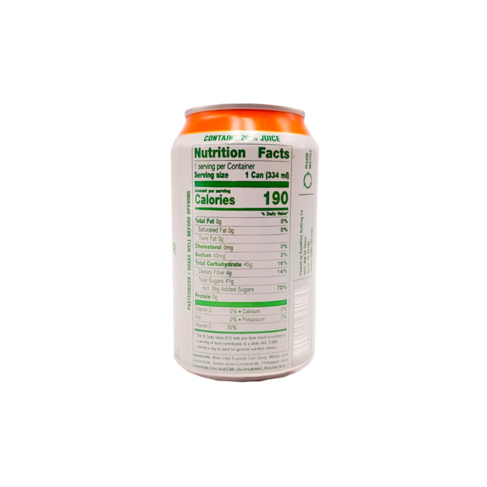Néctar de mango piña guayaba Sunchy (334 ml / 11.3 fl oz) - Miniatura 2