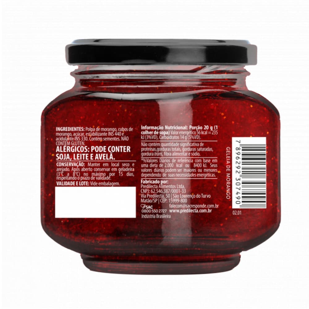 Jalea de fresa Predilecta (320 g / 11.3 oz) - Miniatura 3