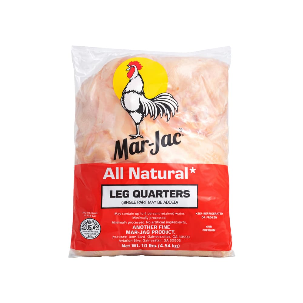 Cuartos traseros de pollo Mar Jac (4.54 kg / 10 lb) - Miniatura 1