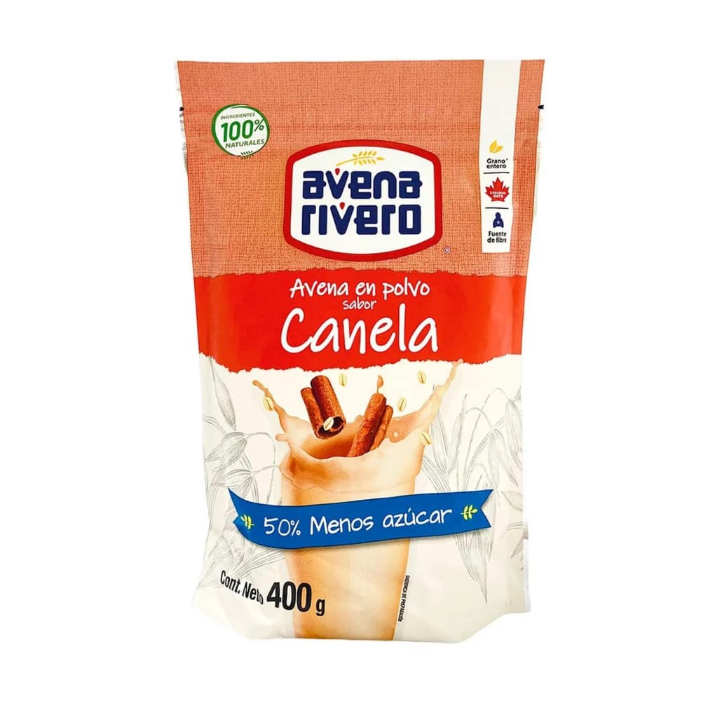 Avena en polvo sabor canela Avena Rivero (400 g / 14.11 oz) - Imagen 1