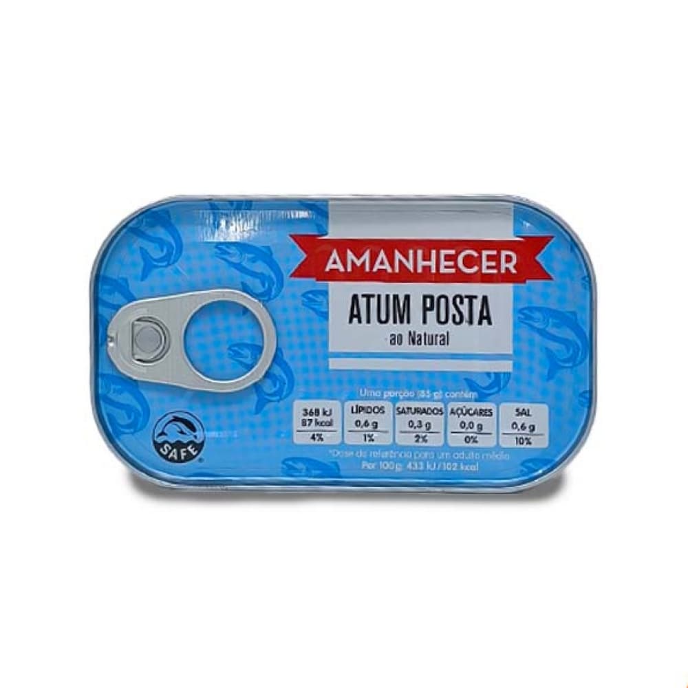 Filete al natural de atún Amanhecer (120 g / 4.2 oz) - Imagen 1