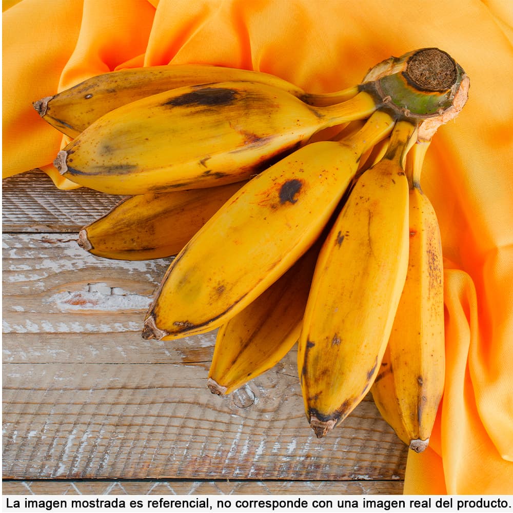 Plátano burro maduro o pintón Campo Vivo (2 kg / 4.4 lb) - Miniatura 4
