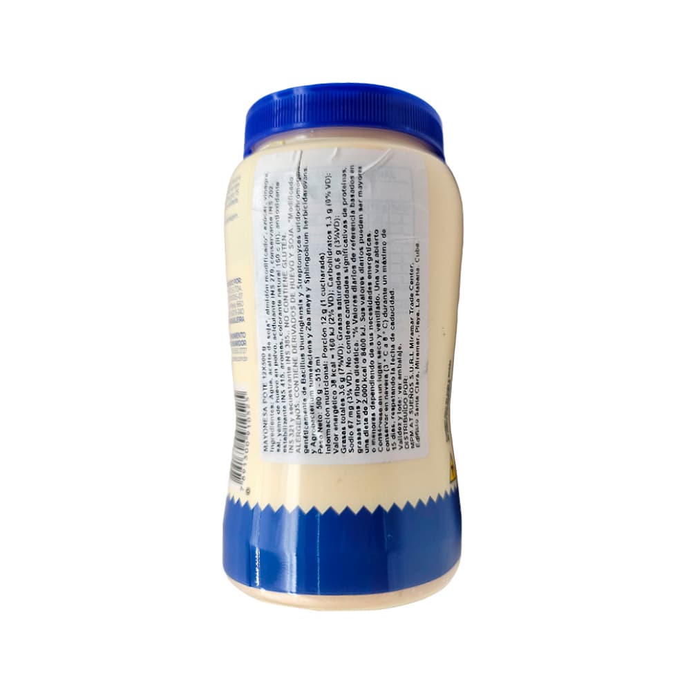 Mayonesa tradicional Salsaretti (500 g / 1.10 lb) - Miniatura 3