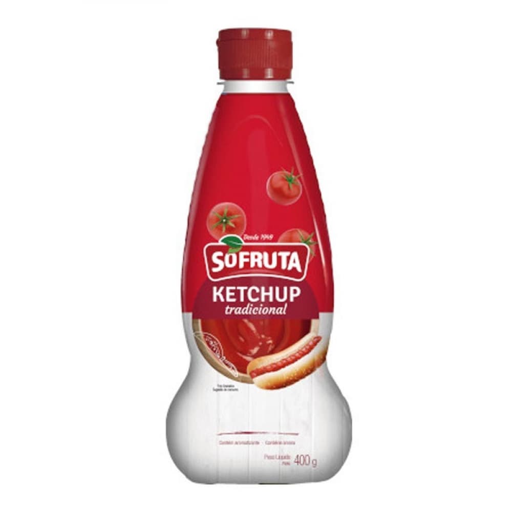 Kétchup tradicional Sofruta (400 g / 14.10 oz) - Miniatura 2