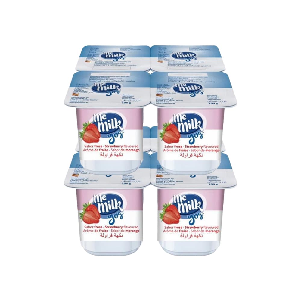 Yogur sabor a fresa Me Milk (8 x 120 g / 4.23 oz) - Miniatura 1