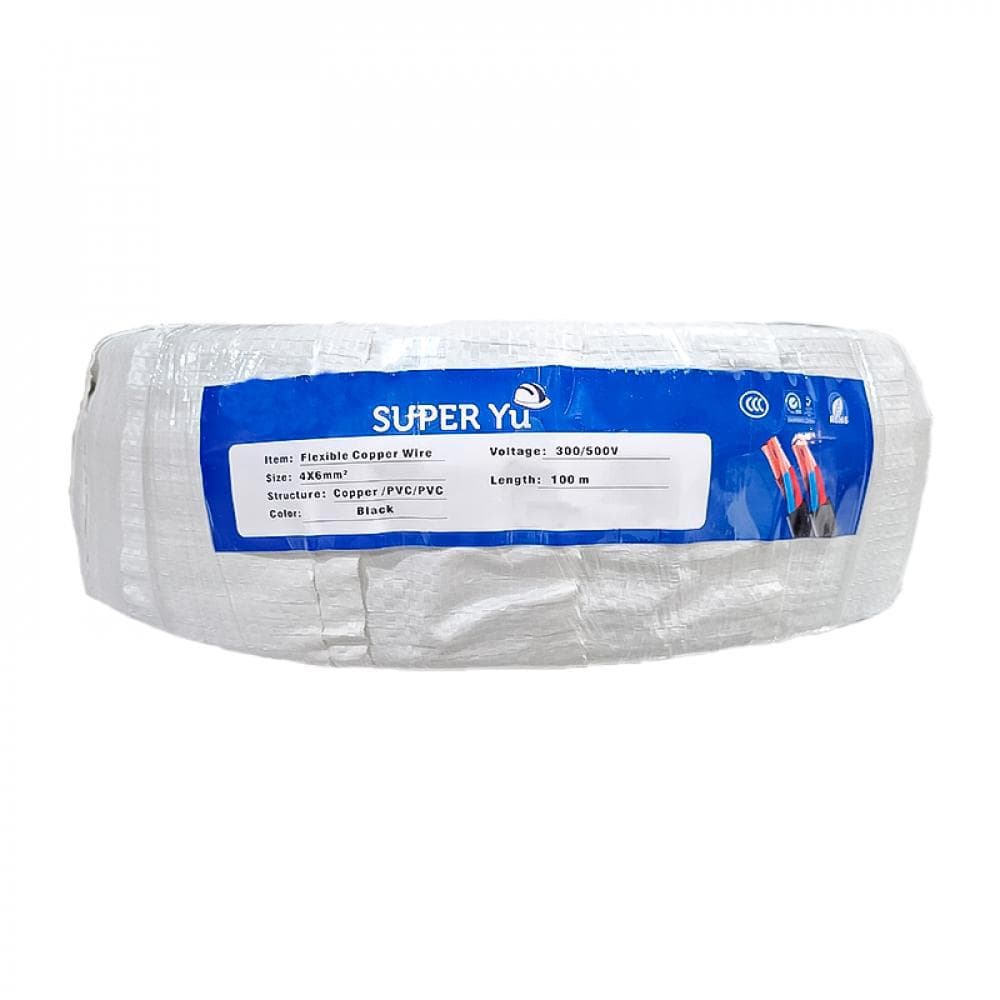 Cable eléctrico flexible multiconductor 4 x 6 mm² 300/500 V Super Yu (100 m) - Miniatura 7