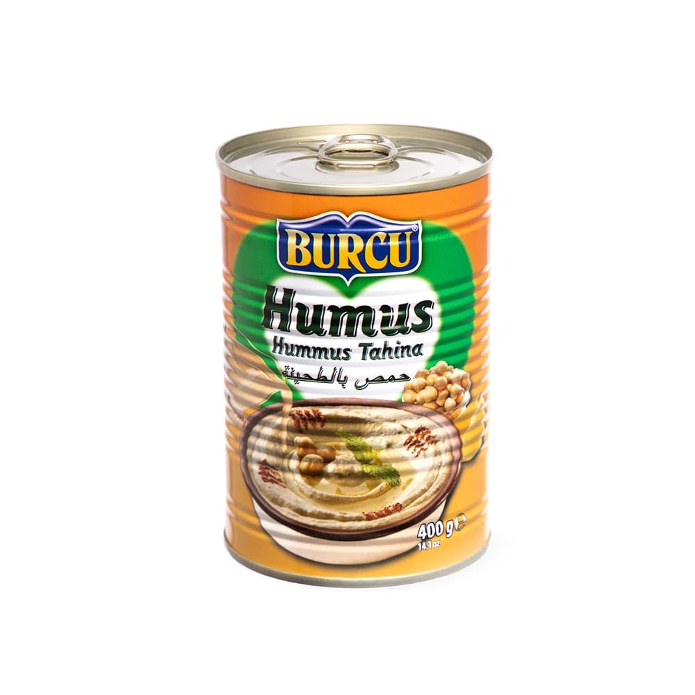 Hummus con tahina Burcu (400 g / 14.1 oz) - Imagen 1