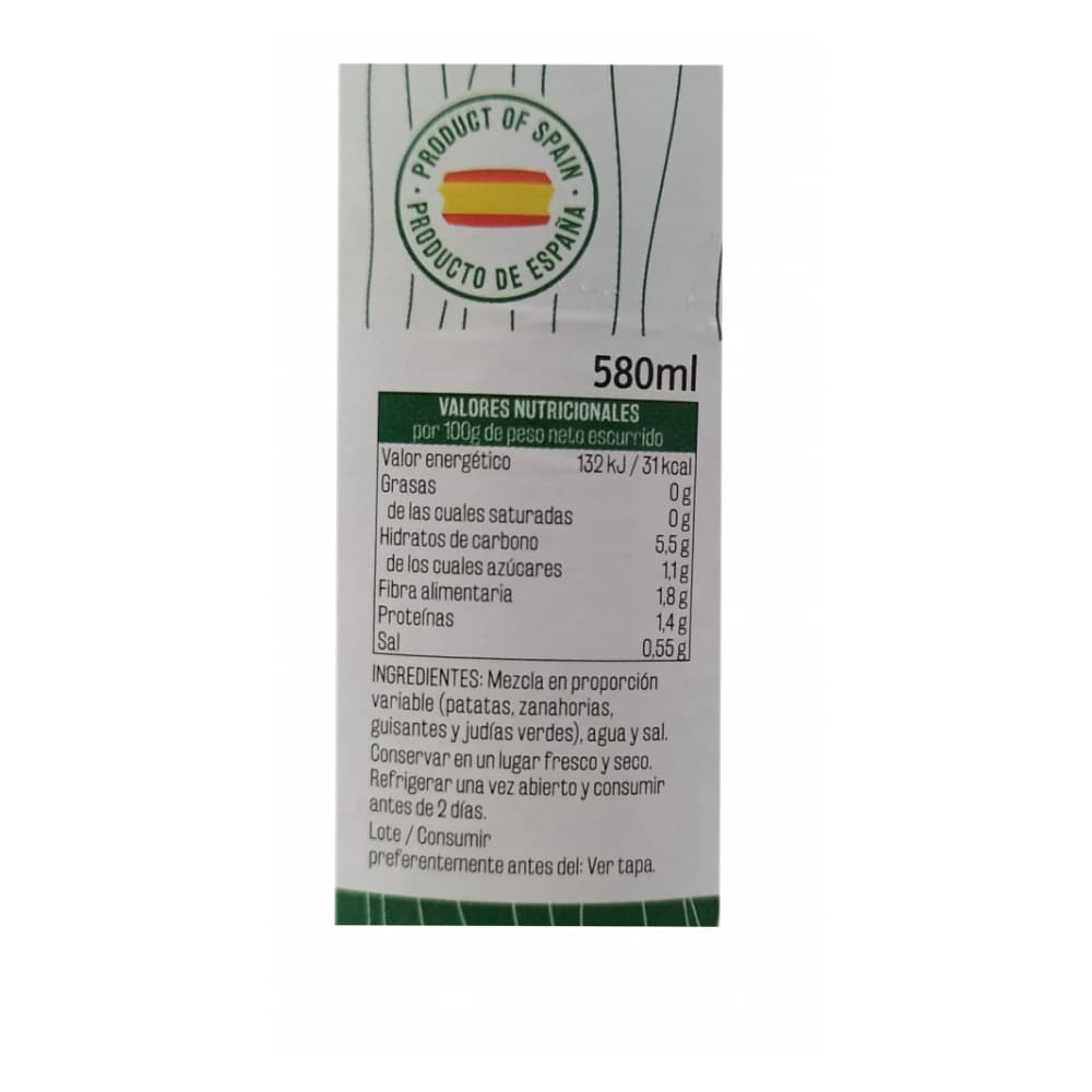 Macedonia de verduras Vima Foods (535 g / 1.17 lb) - Miniatura 2