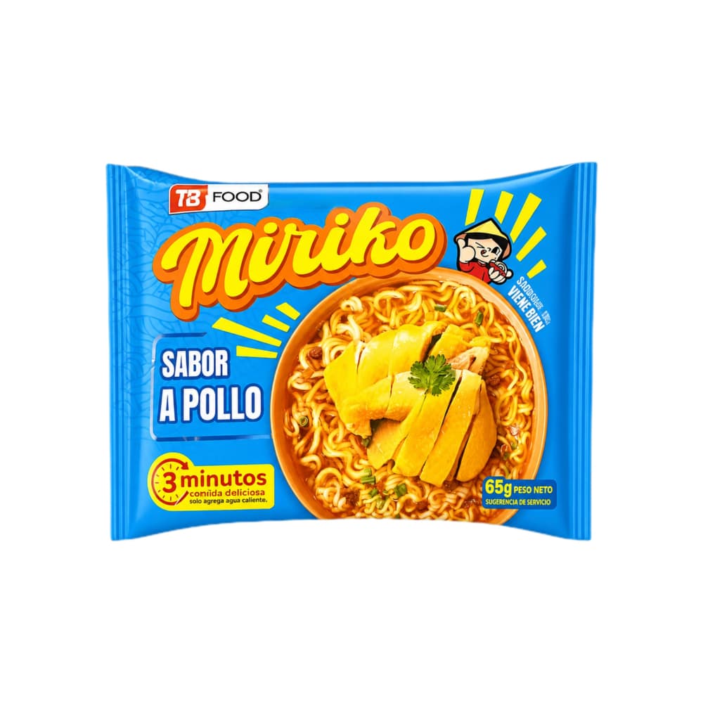 Sopa instantánea con fideos sabor a pollo TB Food (65 g / 2.29 oz) - Miniatura 1