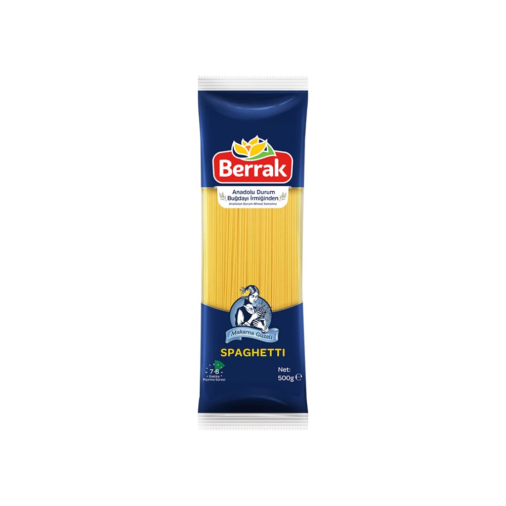 Pastas largas - espaguetis - Berrak (500 g / 1.1 lb) - Imagen 1