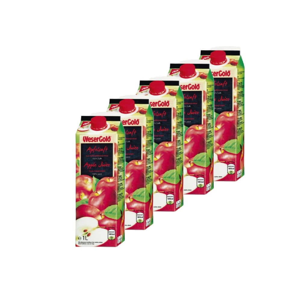 Jugo de manzana (5 x 1 L) - Miniatura 1