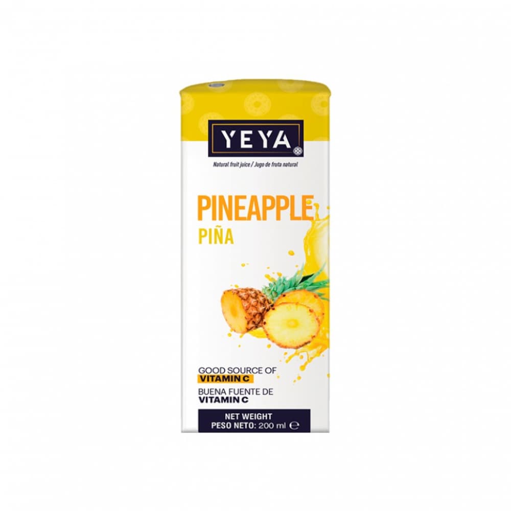 Bebida saborizada sabor piña YEYA (200 ml) - Miniatura 1