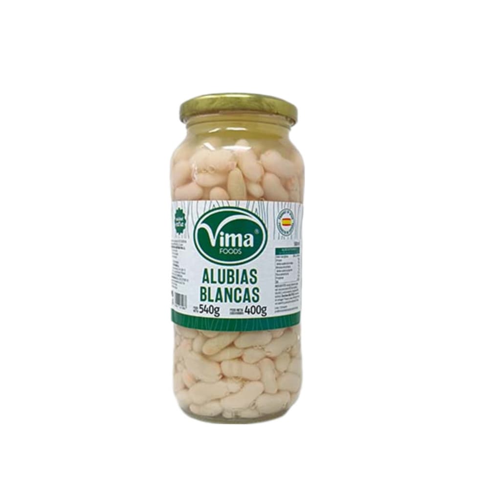 Alubias blancas Vima Foods (540 g / 1.19 lb) - Imagen 1