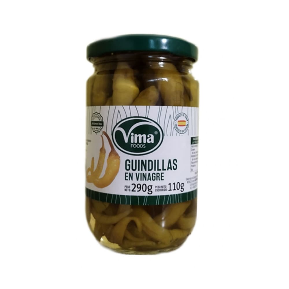 Guindillas en vinagre Vima Foods (290 g / 10.22 oz) - Imagen 1