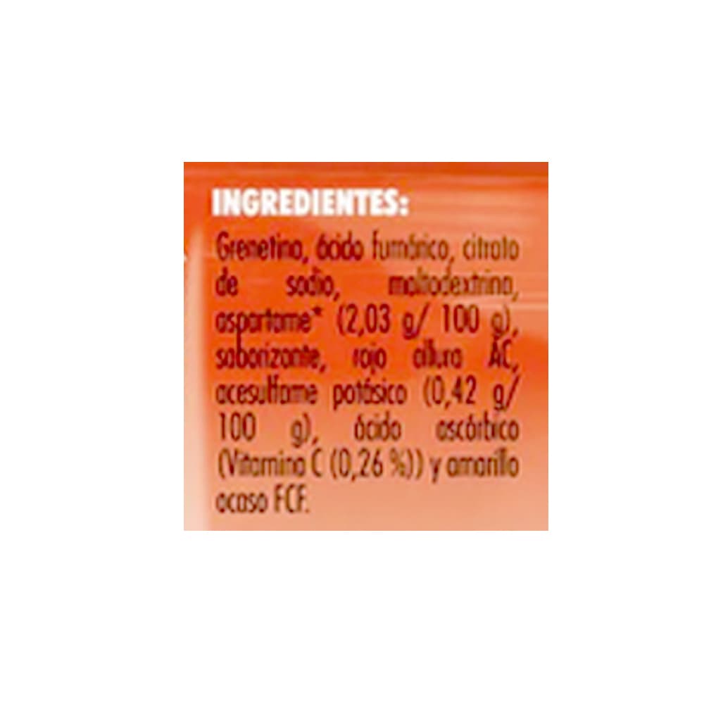 Gelatina sin azúcar fortificada con vitamina C sabor a fresa Jell-O (25 g) - Miniatura 2