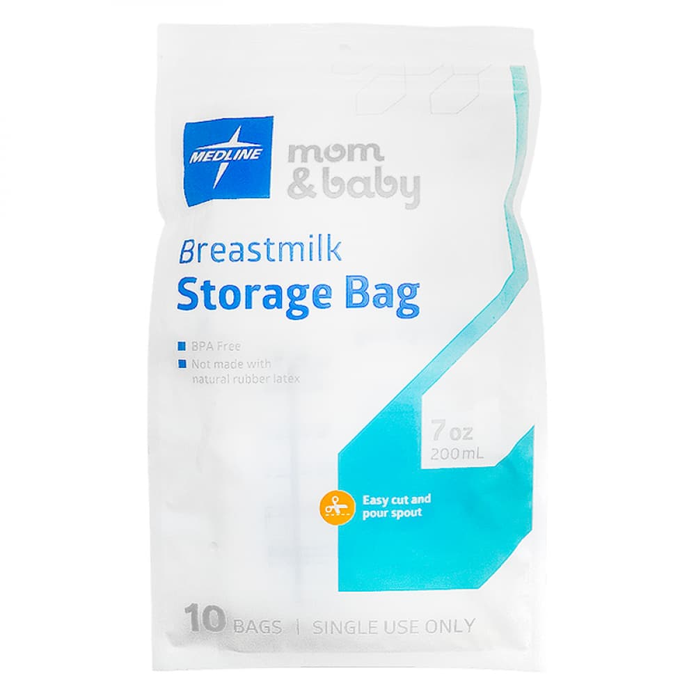 Bolsas para leche materna 200 ml / 7 oz (10 U) - Imagen 1