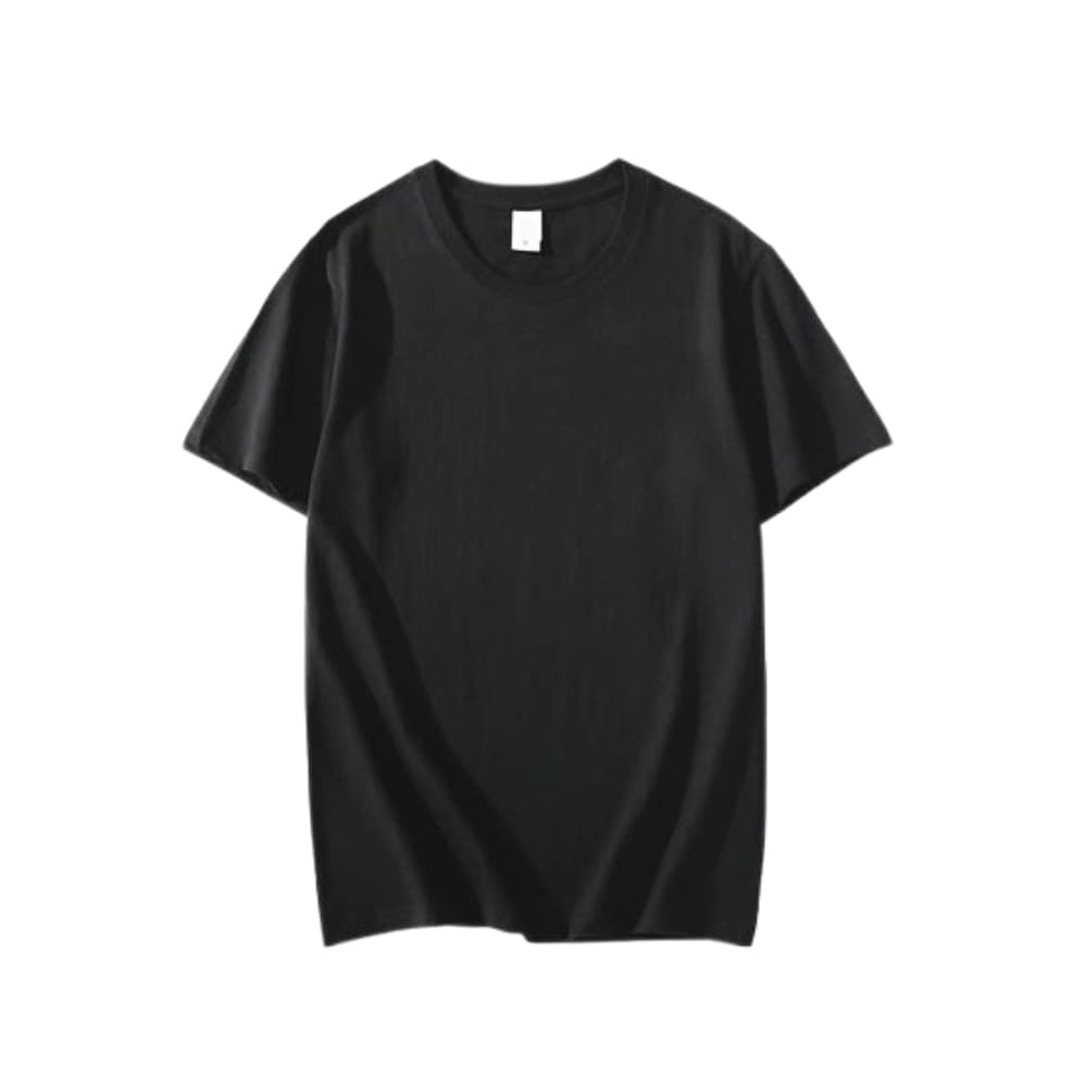 Camiseta negra de cuello redondo para hombre Torbex (Talla XL) - Imagen 1