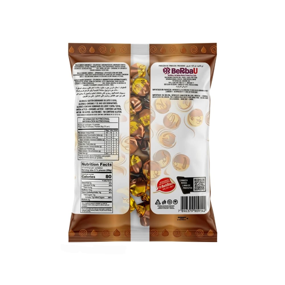 Caramelos rellenos sabor caramelo Berbau (250 g / 8.81 oz) - Miniatura 2