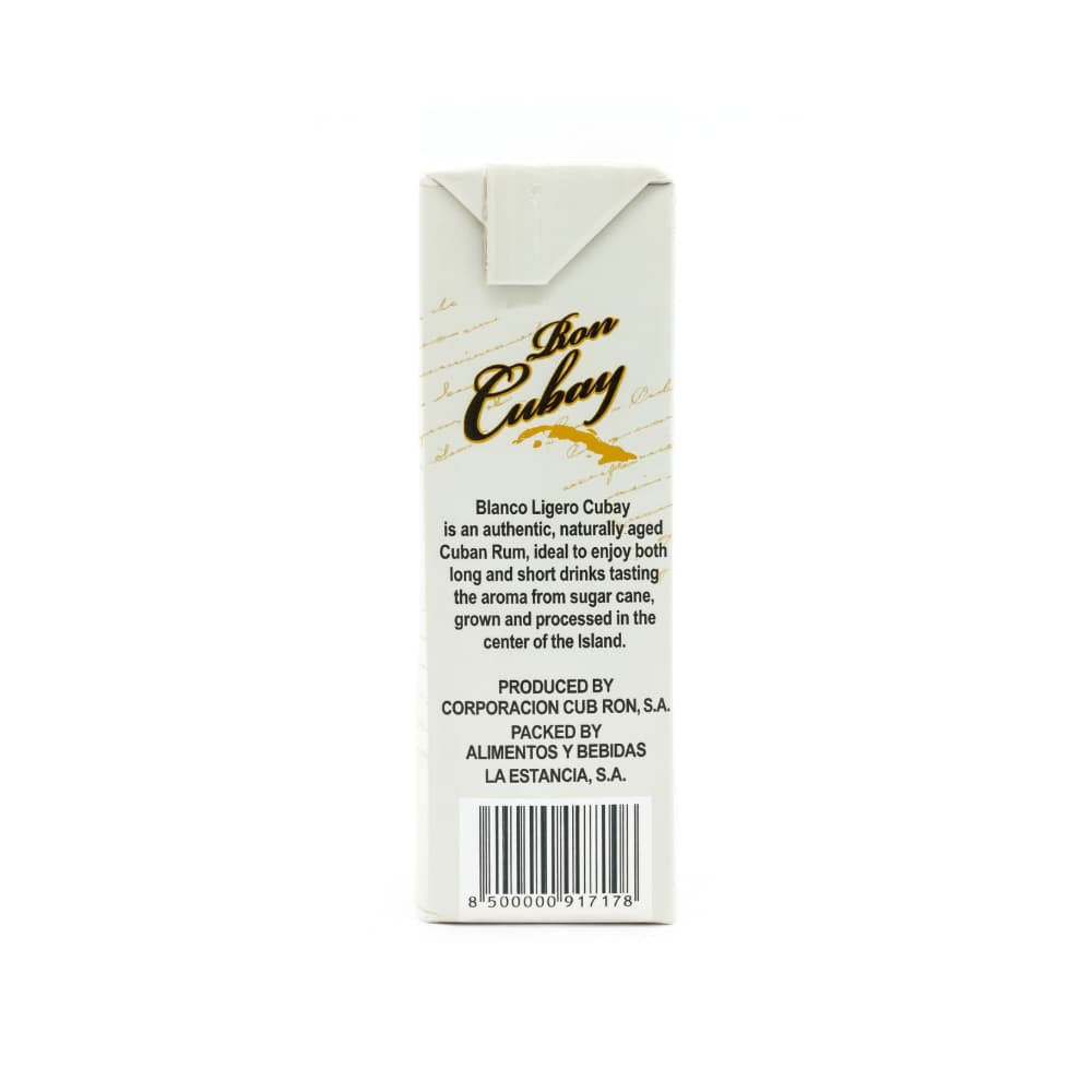 Ron blanco ligero Cubay (200 ml) - Miniatura 2
