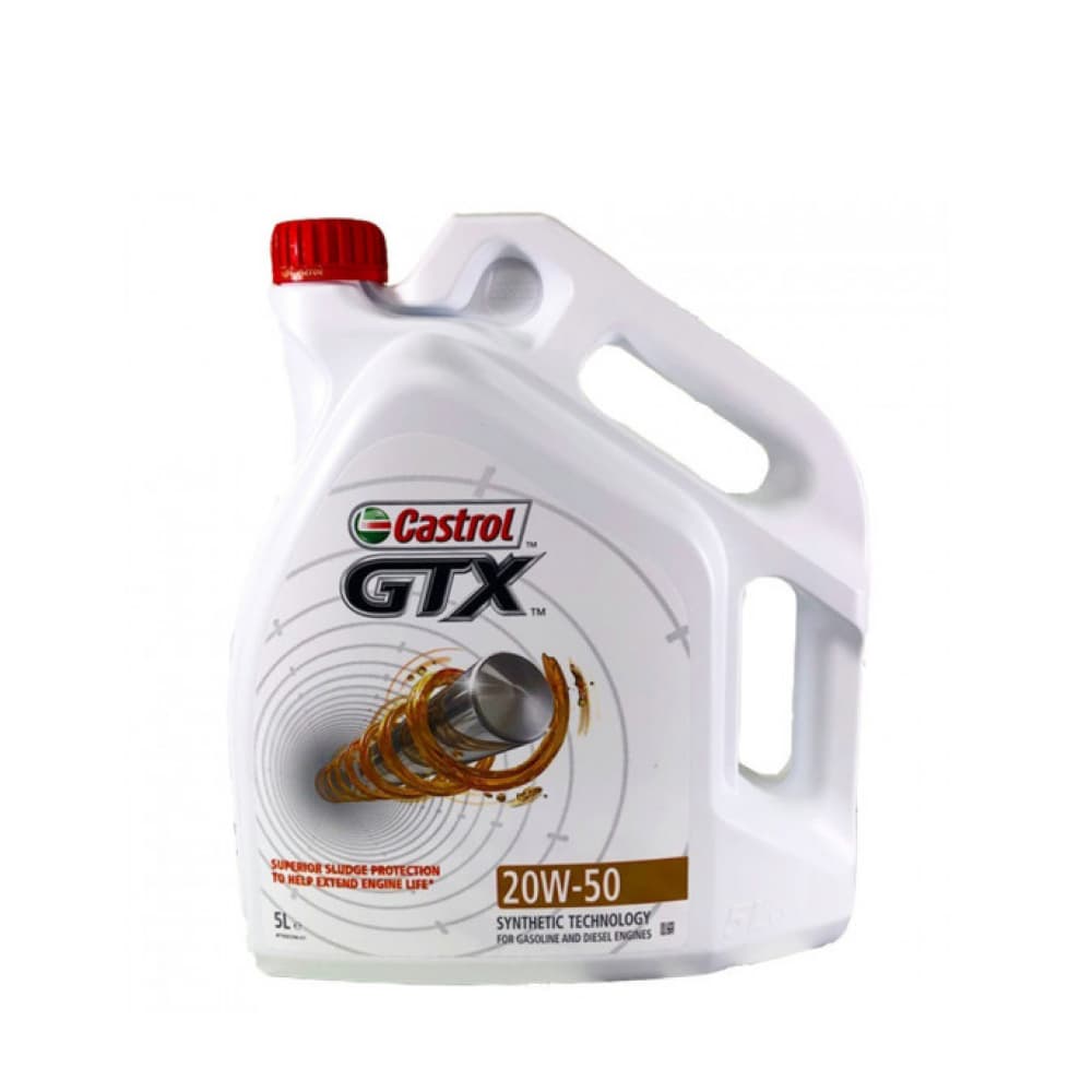 Aceite de motor Castrol GTX 20W-50 (4 L) - Imagen 1