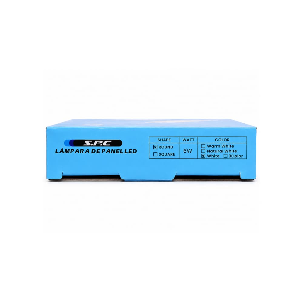 Lámpara panel empotrable LED redondo de 6W SPC - Miniatura 4