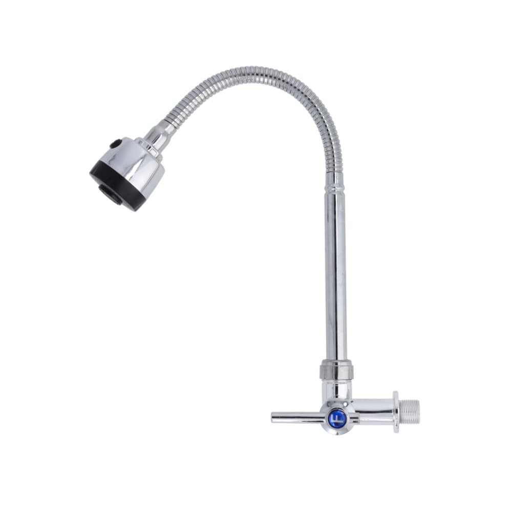 Llave de fregadero con manguera flexible -1/2" -Federalli FDS-S200P - Imagen 1