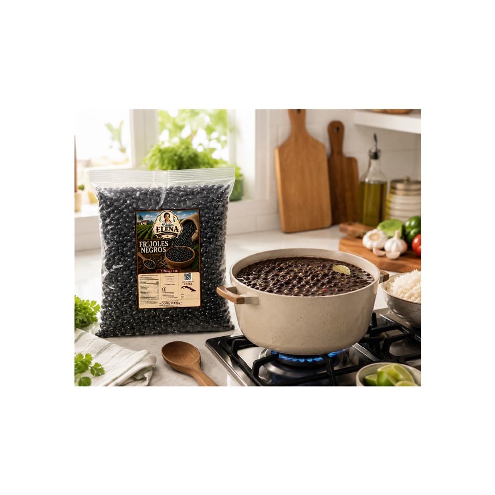 Frijoles negros Doña Elena (2.26 kg / 5 lb) - Miniatura 3