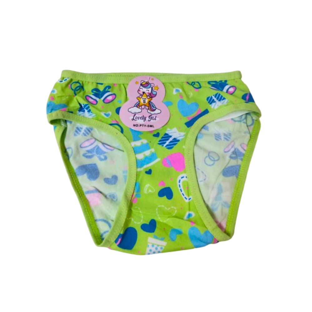 Blumer para niña color y diseño variado (Talla S) Lovely Girl - Imagen 1