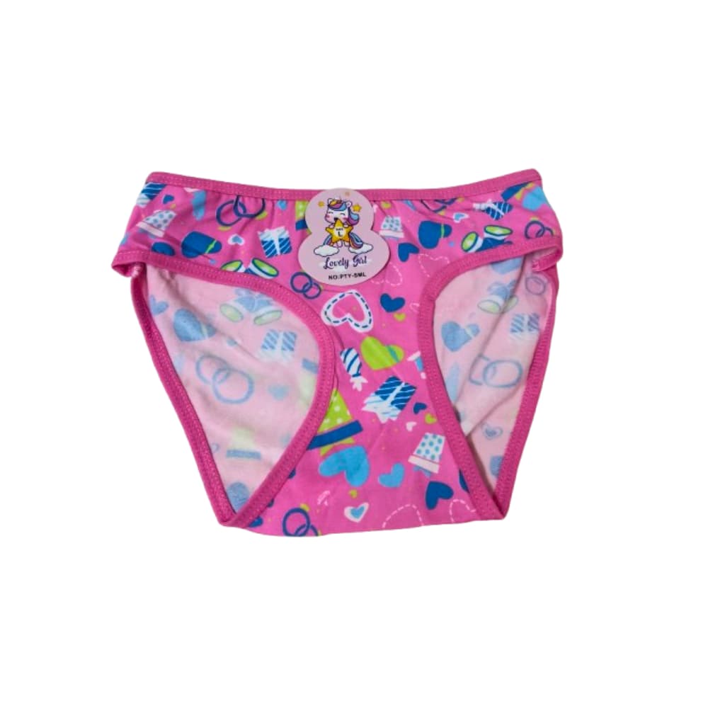 Blumer para niña color y diseño variado (Talla L) Lovely Girl - Imagen 1