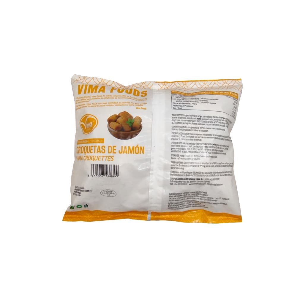Croquetas de jamón Vima Foods (500 g / 1.10 lb) - Miniatura 2