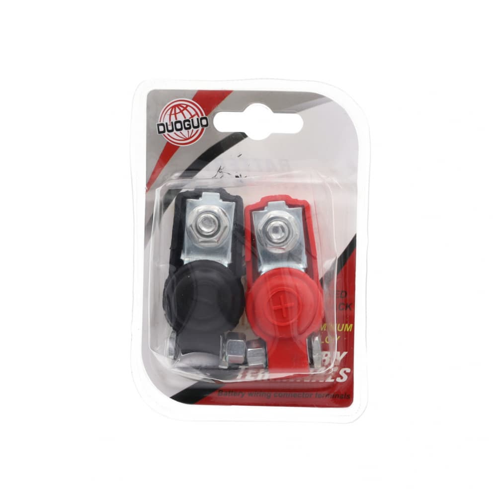 Juego de 2 terminales de batería para coche Duoguo - Miniatura 2