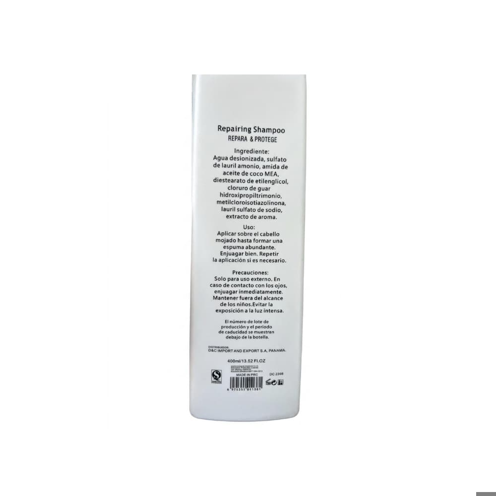 Juego reparador de champú y acondicionador menta fresca DCabello (400 ml) - Miniatura 3