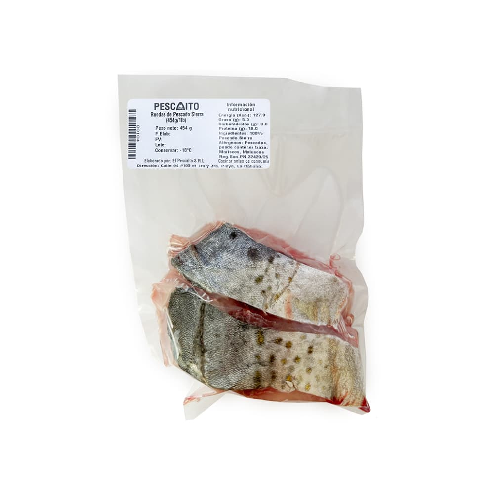 Rueda de pescado sierra Pescaito (454 g / 1 lb) - Miniatura 3