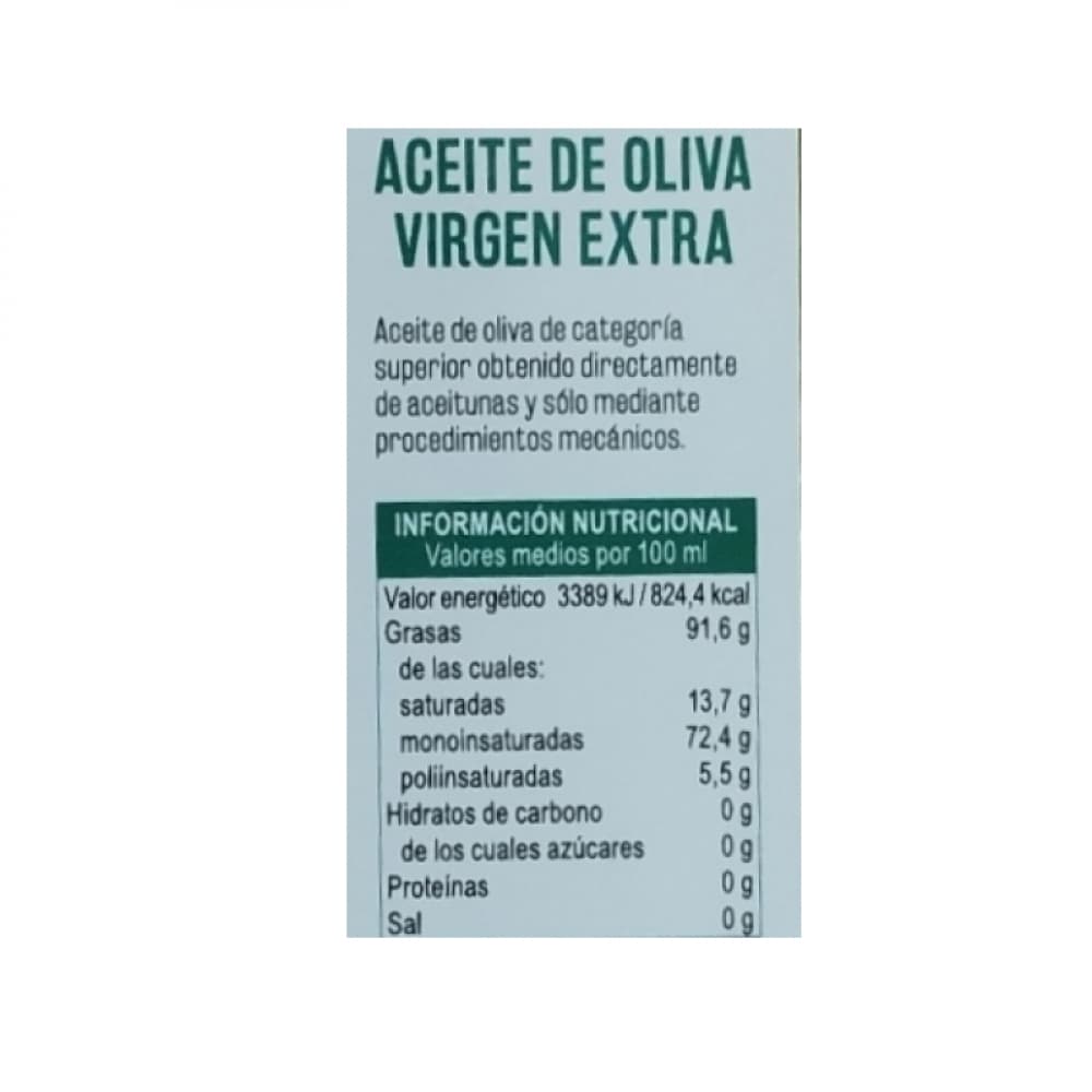 Aceite de oliva virgen extra Vima Foods (250 ml) - Miniatura 2