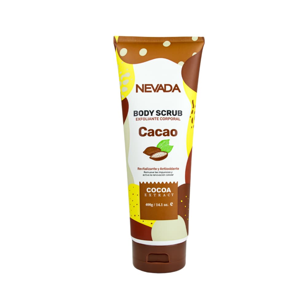 Exfoliante corporal con extractos de cacao Nevada (400 g / 14.1 oz fl) - Imagen 1