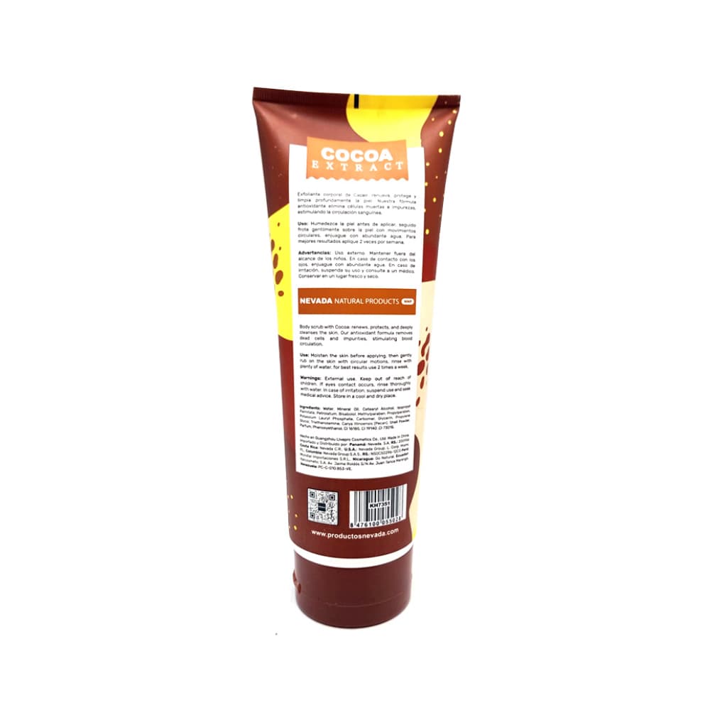 Exfoliante corporal con extractos de cacao Nevada (400 g / 14.1 oz fl) - Miniatura 2