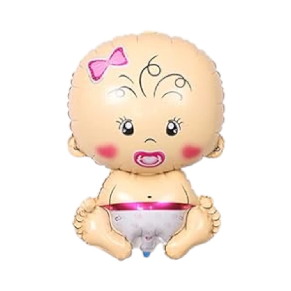 Globo de bebé niña 26.8" - Imagen 1
