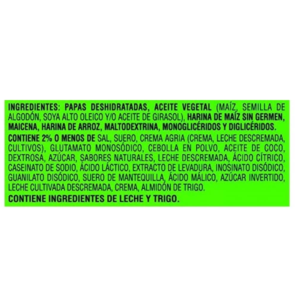 Papas sabor crema agria y cebolla Pringles (12 x 40 g / 1.41 oz) - Miniatura 3