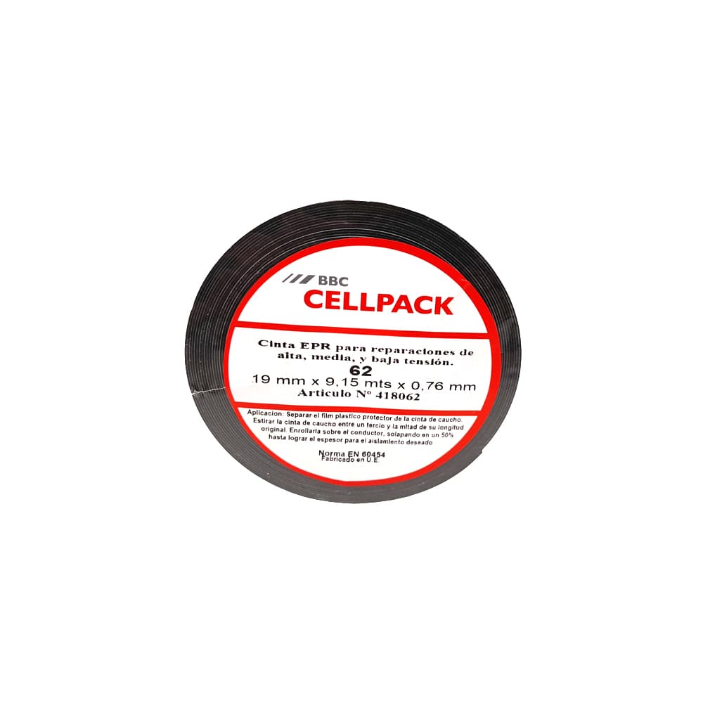 Cinta autovulcanizable # 62 Cellpack - Imagen 1