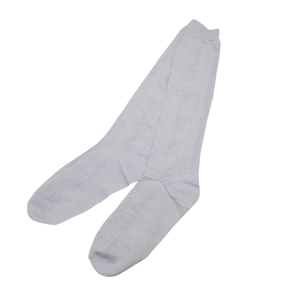 Par de medias largas estampadas azul extraclaro - Miniatura 2