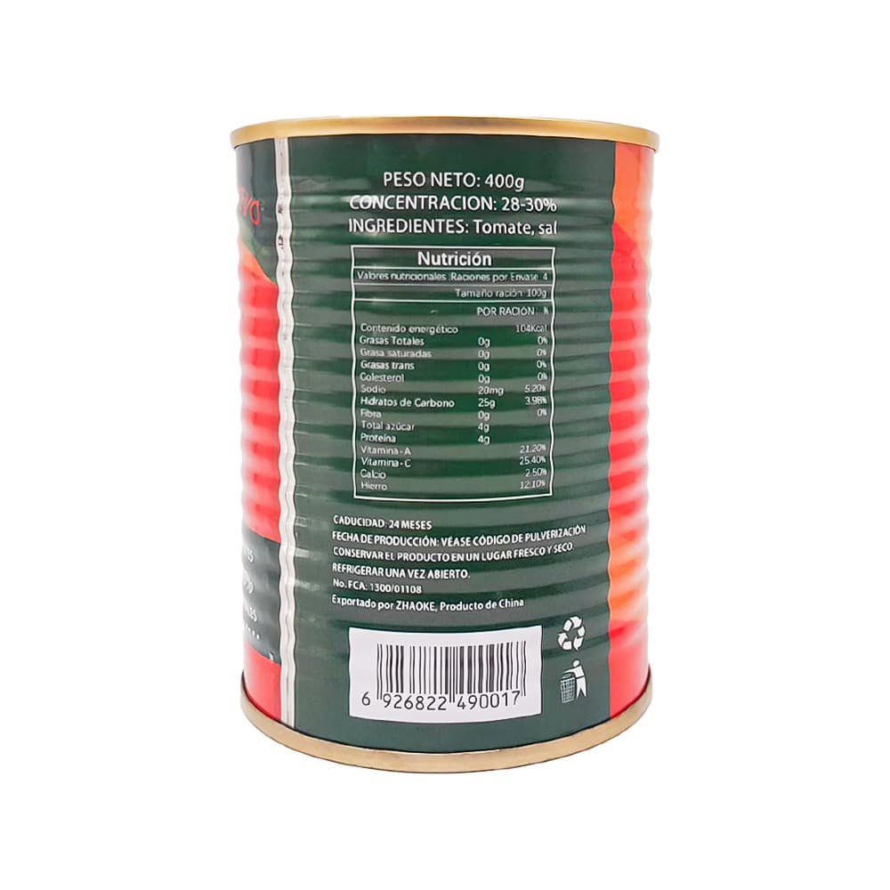 Pasta de tomate Drojo (400 g / 14.1 oz) - Miniatura 3