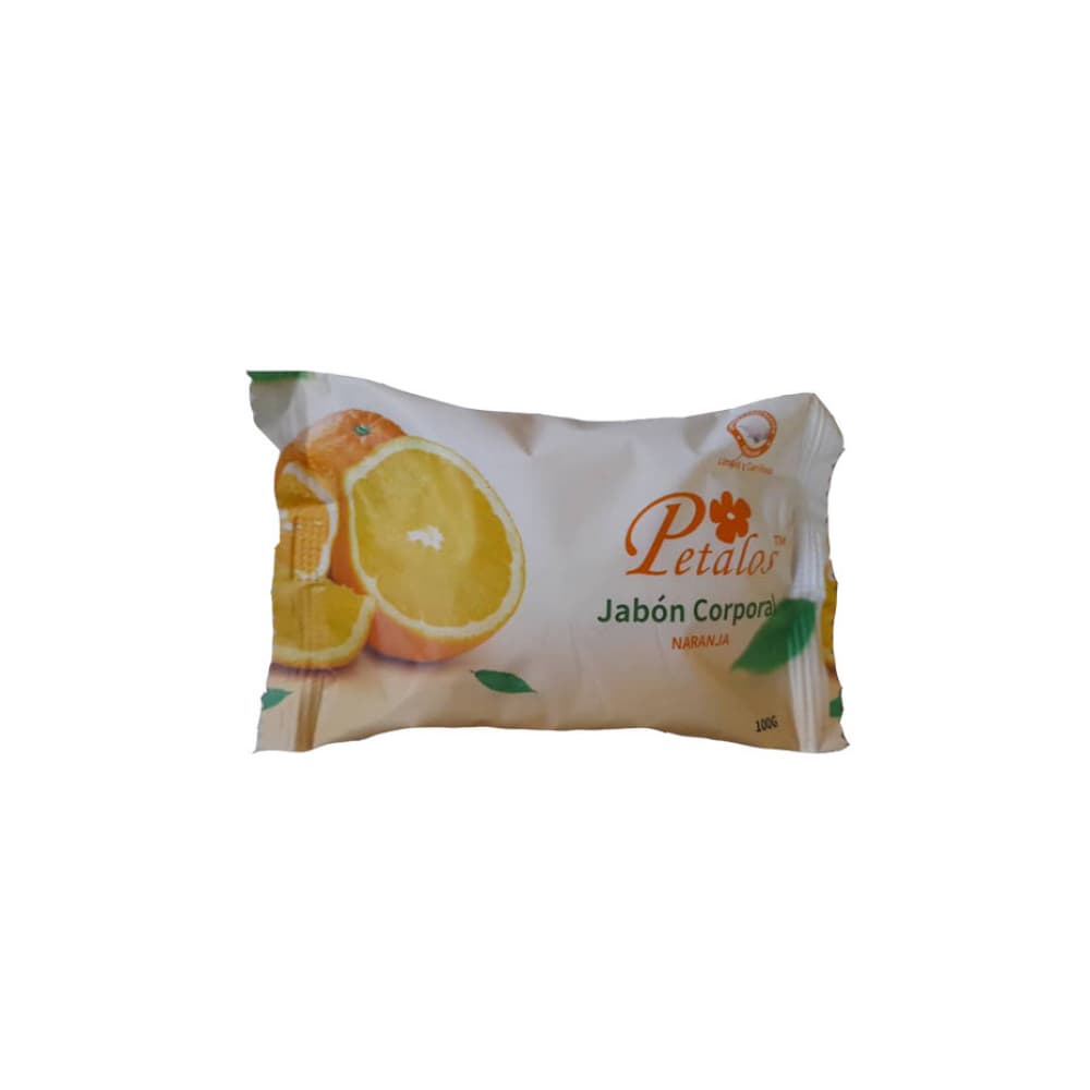 Jabón de tocador de naranja Pétalos (100 g / 3.53 oz) - Imagen 1