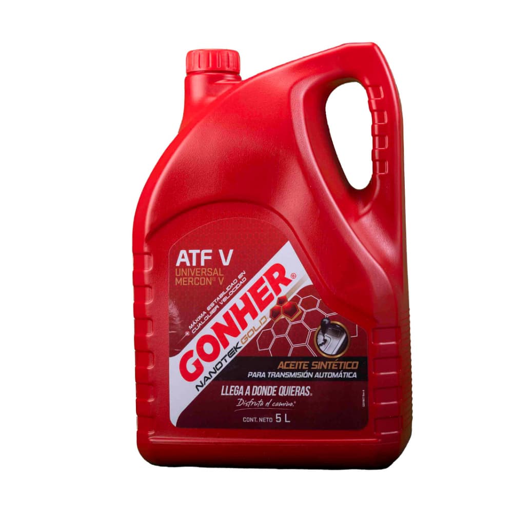 Aceite sintético para transmisión automática Gonher ATF Mercon V CJ (5 L) - Imagen 1
