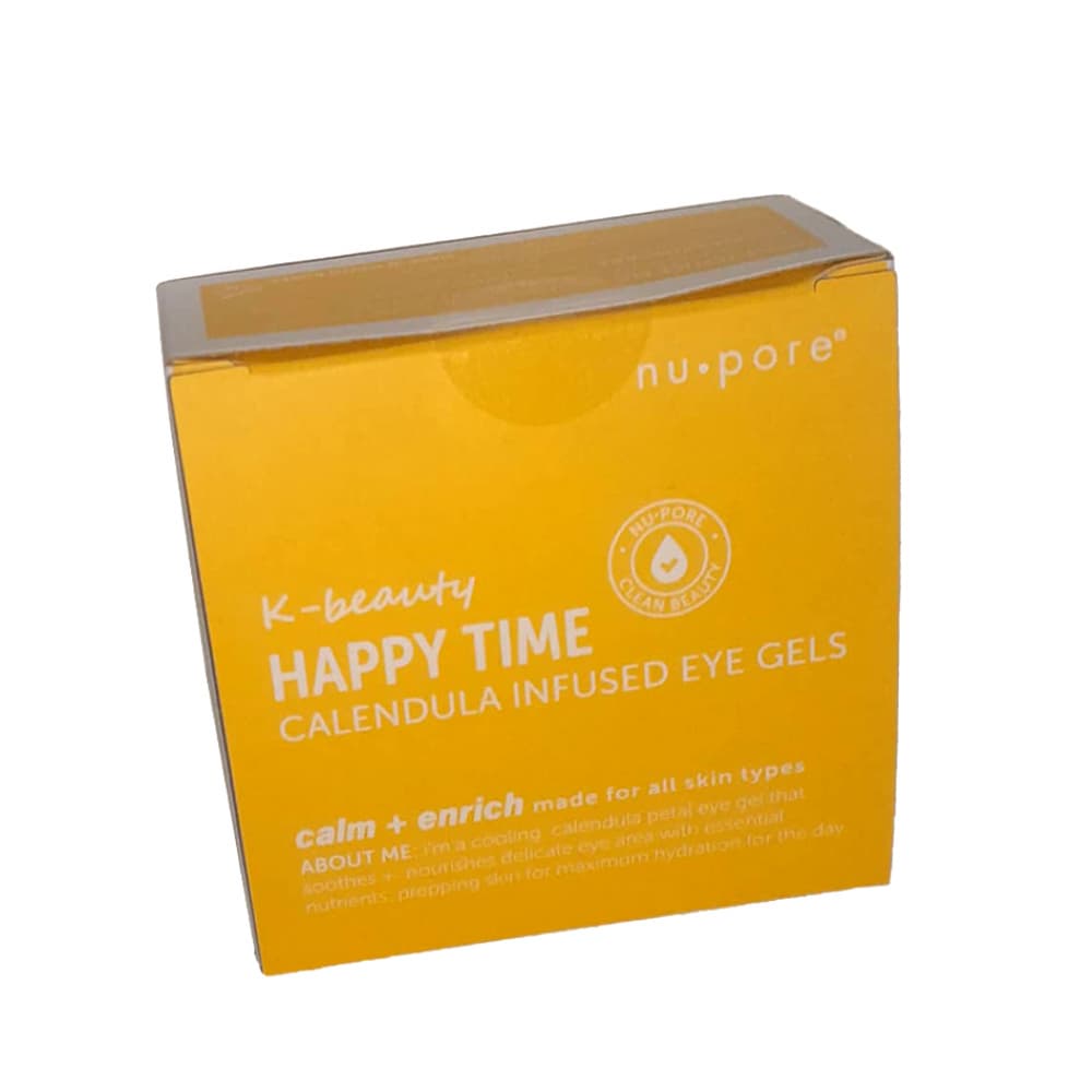 Parches de gel para ojos con infusión de caléndula Nu-Pore (15 U) - Imagen 1