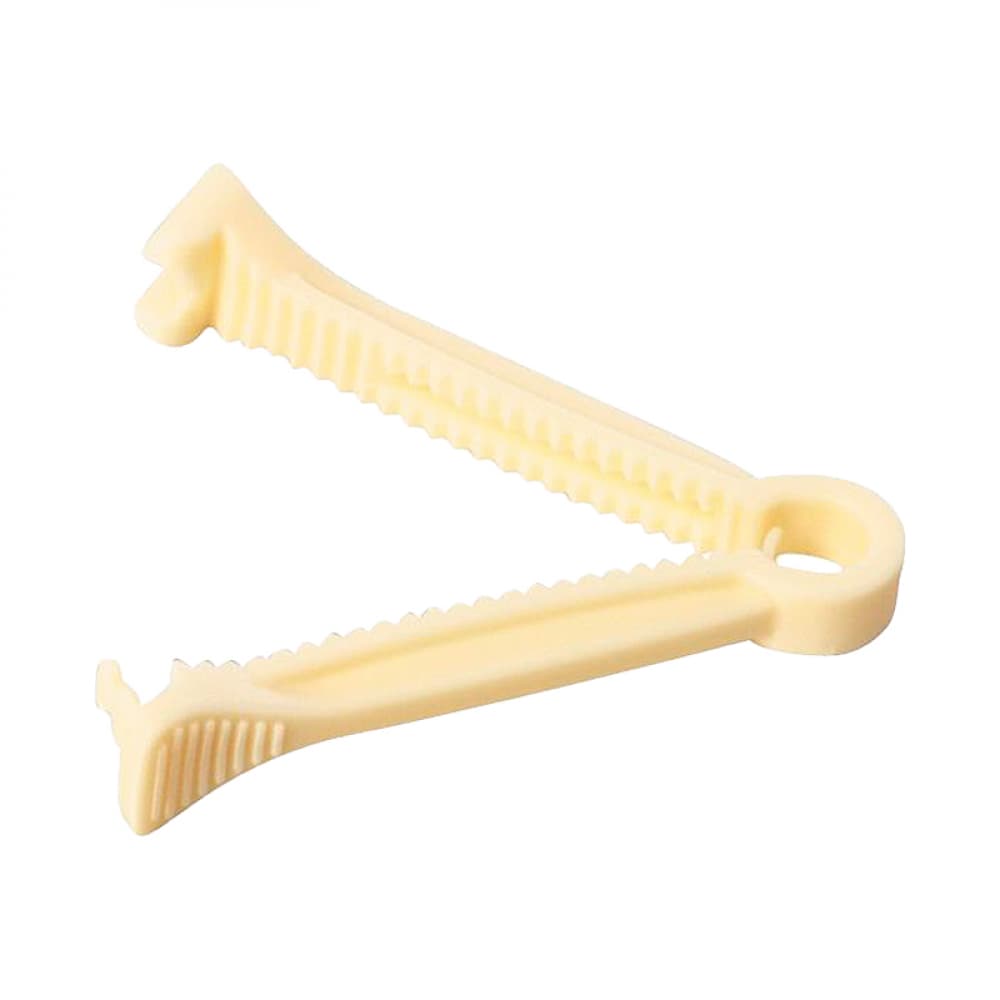 Abrazadera para cordón umbilical plástico blanquecino - Imagen 1