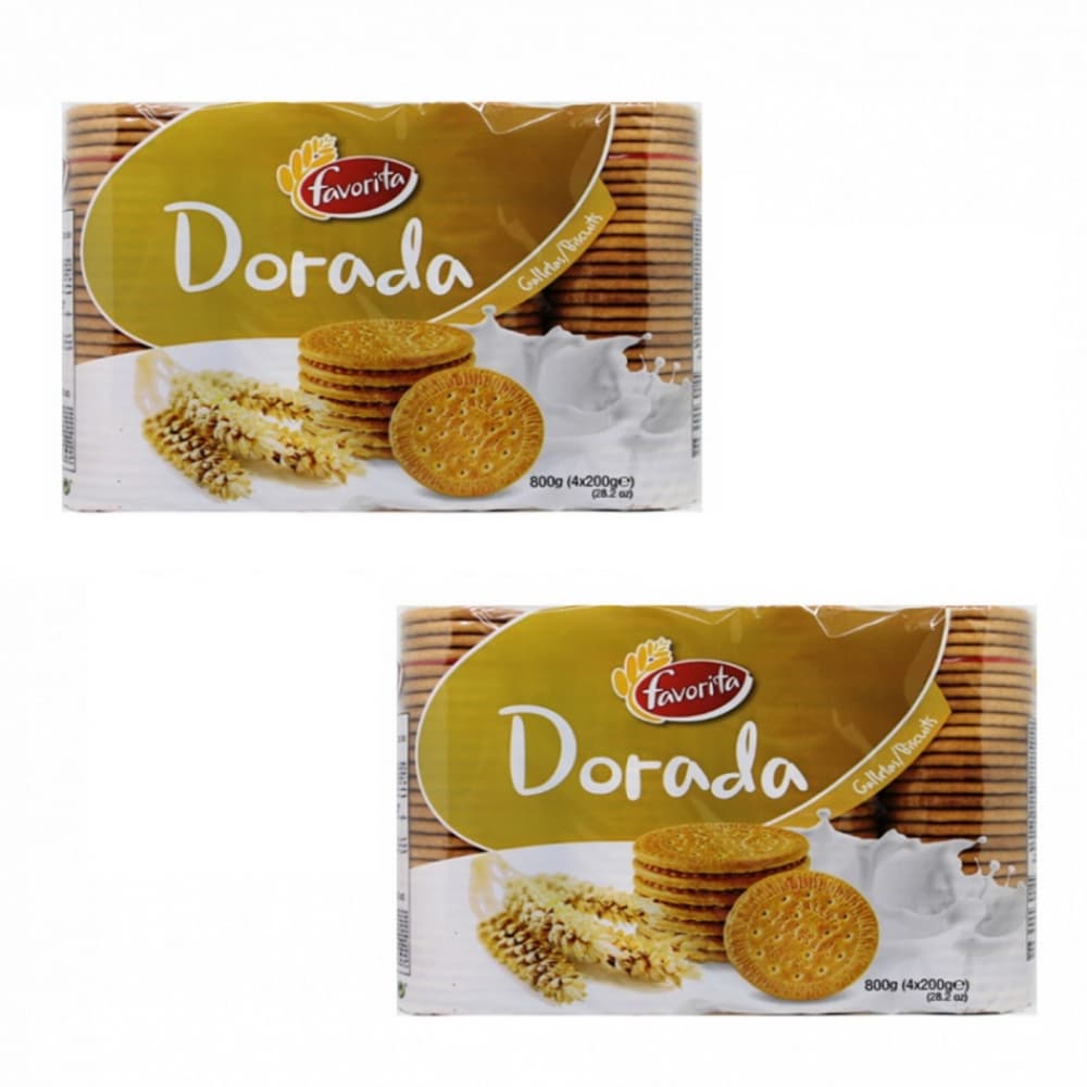 Galletas María doradas Favorita (2 x 800 g / 1.76 lb) - Imagen 1